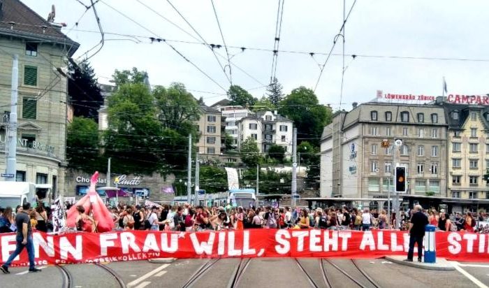 Wenn Frau* will, steht alles still – Bericht zum Frauenstreik in der Schweiz