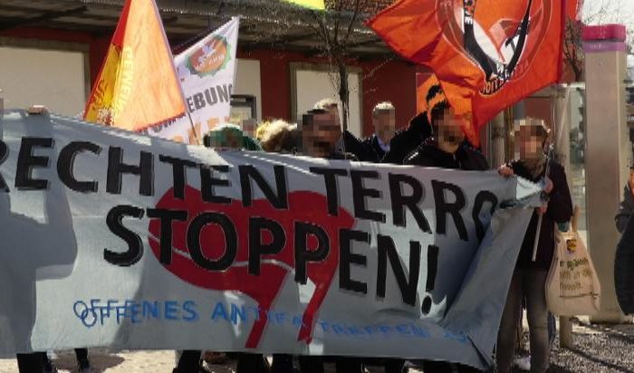 Kundgebung nach Nazi-Terror in Hanau