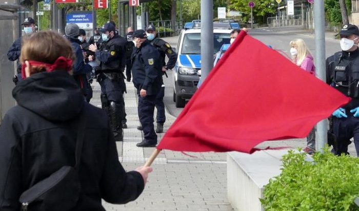 Kämpferische 1. Mai Demonstration in Villingen-Schwenningen