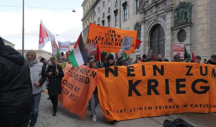 Bericht: Proteste gegen die Münchner Sicherheitskonferenz