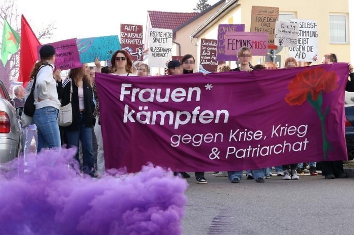 Eindrücke zur 8.März Mobilisierung